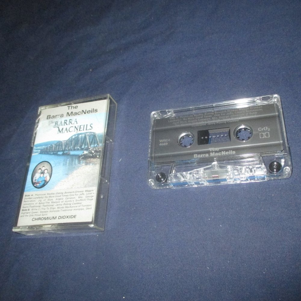 The Barra MacNeils (self-titled album) on cassette (World Records)